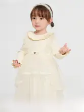 子供用プリンセスドレス【春秋用・綿素材・キュートなデザイン】（セットアップ対応）
