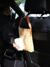 復古風のしわ加工カートゥーンデザインペーパータオルホルダー【水洗い可能・家庭用・車載用】