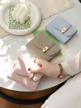 可愛らしいデザインの折りたたみ財布【女性用・短款・ナチュラルスタイル】