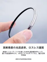 NiSi UV保護フィルター 95mm【多層コーティング・高透明ガラス・チタン製フレーム】