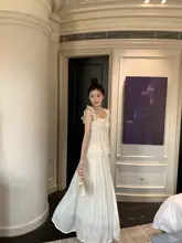 シャイニーノンストレッチロングスカート【ハイウエスト・Aライン・プリーツデザイン】