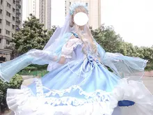 花嫁風ロリータ風無袖ドレス【ゴシックスタイル・レース・大きいサイズ】