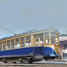 有軌電車モデル【ミニアート製・組み立て式・中期型】