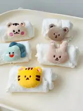 JOJO'S L. PD.サンセット ベアデザイン 吸水ハンカチ【幼稚園用・壁掛けタイプ・小型】