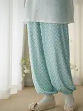 花柄デザインのレディースレギンス【夏用・汗取り・着心地抜群】