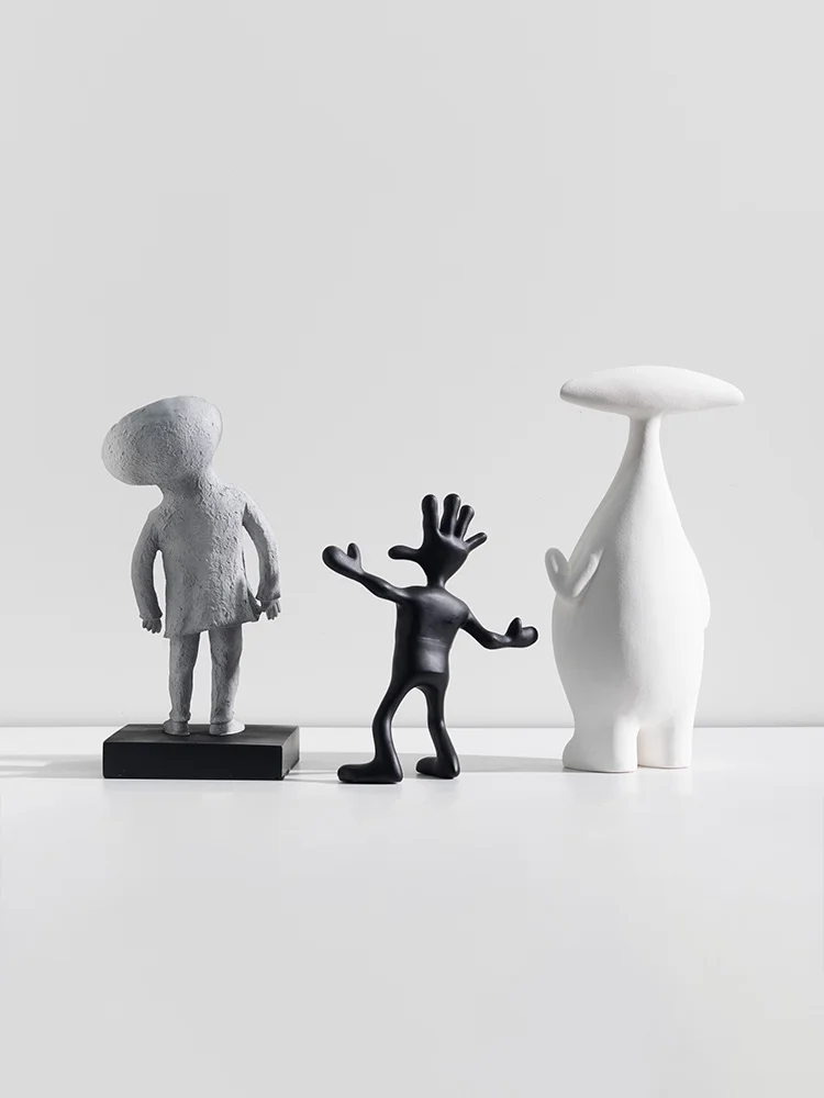 ETデザインのキャラクター置物：3Dオブジェクトとしての創意インテリアの実用性と適用シーン