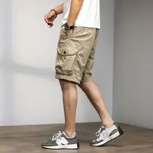 夏にぴったりな高級感のあるメンズカジュアルショートパンツ【マルチポケット・フィットデザイン・薄手】