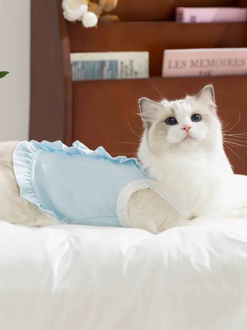 猫飼いが買ってよかったもの・悪かったもの正直に言う | 夏用薄手猫犬ペットラグドールクール服の通気性とサイズ選定