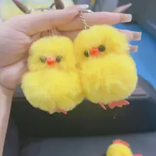 かわいい小さなアヒルのぬいぐるみバッグチャーム【クリエイティブ・春学期シーズン用】