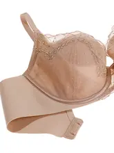 大きい胸をキレイに見せる！薄手三明治カップブラウス【ブラ＆パンティセット・中厚手】（セットアップ対応）