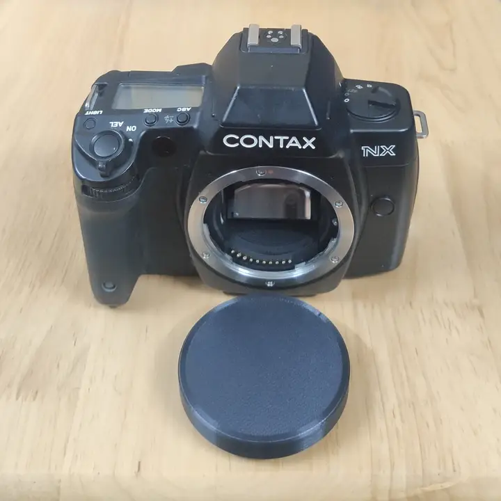 CONTAX N1 NX用カメラボディキャップ【適合Zeiss・前蓋】