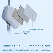 DJI用アクションカメラ収納バッグ【保護ケース・マグネット脱着底座・衝撃防止】
