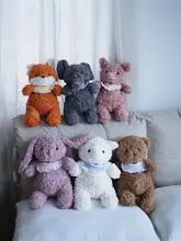 ぬいぐるみ クマ ヒツジ ピンクブタ もこもこ 癒やし お守り キッズ ガールズ 誕生日プレゼント