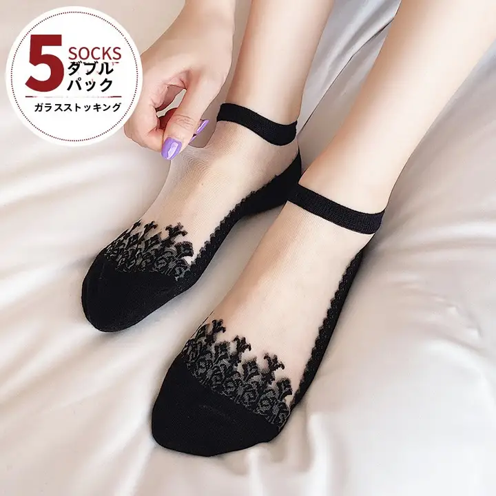 春夏用薄手浅口隠れソックス【純綿・通気性・低めのボートソックス】