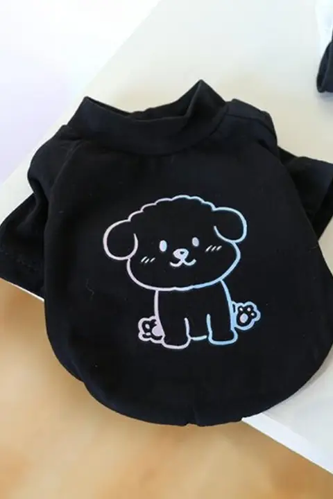 かわいい蛍光色の薄手ペットウェア【猫・犬用・秋冬対応】（セットアップ対応）