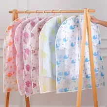 防塵用衣服カバー【透明・コート・スーツ用・厚手・洗濯可能】