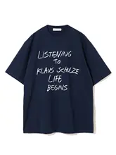 24 S/S UNDERCOVER ユニセックスオーバーサイズラウンドネックTシャツ【ヴィンテージ風・ウォッシュ加工 ・プリント】