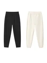 レディースシンプルテーパードパンツ【冬用・コーデュロイ・スリット付き・スリムフィット】