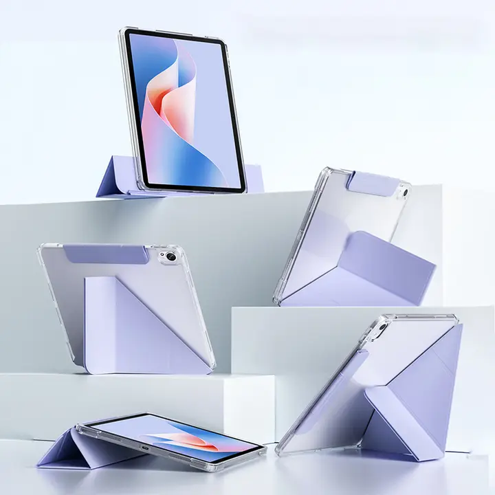 Huawei MatePad 11.5インチ用保護ケース【全包型・マグネット式・透明】