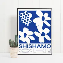 クラシック クラインブルー アートポスター【おしゃれな装飾画・インテリア用・アートペーパー】