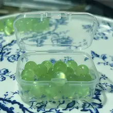 国風デザインのボタン付き中華シャツ【パール光沢・緑色の玉製ボタン】