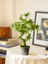 高級感あるフェイクグリーンミニ植物【インテリア装飾・シンプルデザイン】