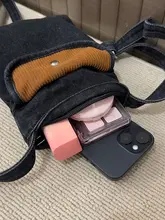 斜めがけバッグ ミニバッグ スマホバッグ レディース デニム 軽量 カジュアル 可愛い コンパクト 通学 お出かけ