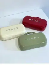 シンプルミニ針糸ボックス【二段式・持ち運び便利・家庭用・縫製工具】（セットアップ対応）