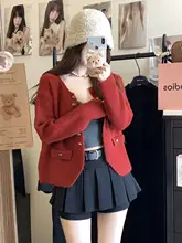 高腰プリーツミニスカート【女性用・Aライン・軽やかでスタイルアップ】（セットアップ対応）