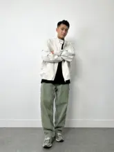 25SS クリーンフィット メンズ防水G9ハリントンジャケット【ショート丈・ゆったりシルエット・春秋用】