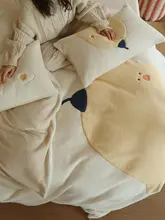 暖かいフリースの子供向けベッドセット【秋冬用・ミルクフリース・厚手・四点セット対応】