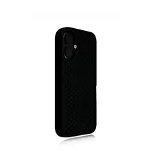 iPhone用スマートフォンケース【黒い靴底模様・シリコン製・保護力抜群】