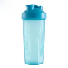 プロテインシェイカー【大口径・プラスチック製・持ち運び便利】