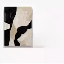 手描き立体抽象画【モダンリビング用・テクスチャー装飾・玄関用】