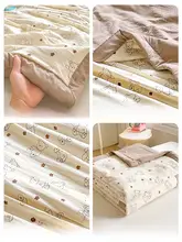 新型夏用冷却ケット【全棉・シングルサイズ・洗濯機対応】