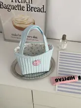 海塩チーズ柄のかわいい花柄トートバッグ【軽量・通勤用】