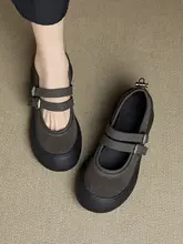 牛革製 バレリーナシューズ【ソフトソール・クラシックマリージェン・運動スタイル・四センチヒール】