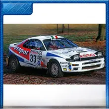 トヨタ 4WD ラリーレース模型【組み立て式・ディスプレイ用】