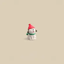 かわいいクリスマスソックスの猫飾り小物【デスクトップ装飾・プレゼントにも最適】