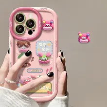 立体キャラクター 携帯電話用ケース【全包対応・シリコン製・耐衝撃】