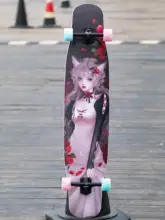 逆山星木製ロングボード【プロフェッショナル・ダンスボード・初心者向け】