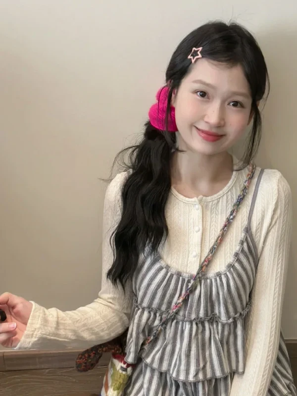 ポニーテールカチューシャ：毛糸製丸型ヘアゴムの実用性と使い方