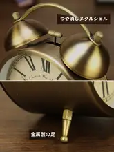 時計 静音 家庭用 リビング アンティーク アメリカン デスクトップ