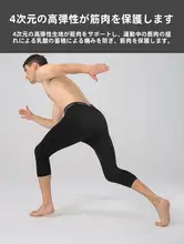 速乾性機能付き スポーツ用インナーショーツ【男女兼用・バスケットボール・ランニング対応・五分丈】
