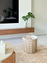 おしゃれなデザイン！衣類収納バスケット【インテリア用・洗濯物入れ】