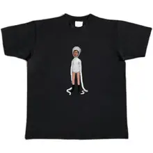 ユニークなデザインのカップル用Tシャツ【半袖・透気性・コミカルスタイル】
