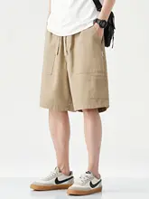 軽くて快適なコットン製カジュアルショートパンツ【男性用・斜め織り・夏用・透湿性】（セットアップ対応）