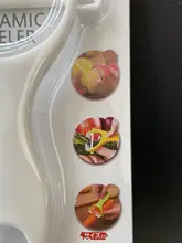 KMセラミック製 フルーツ＆野菜ピーラー【多機能・キッチン用・りんご・じゃがいも用】
