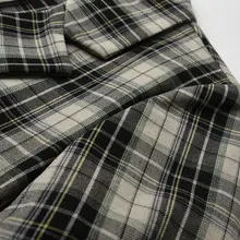 ツイード風チェック柄テーラードジャケット【シングルボタン・女性用】