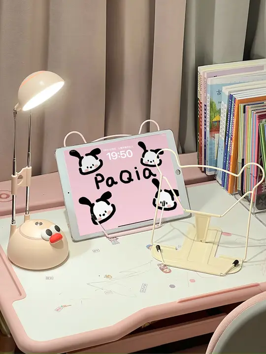 タブレットスタンド デスクトップ 折りたたみ ポータブル 大型対応 キッズ 男の子 女の子 勉強 お絵描き スマホ タブレット PC iPad 対応